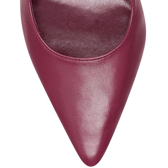 NEW Vince Camuto Women Peddya Elderberry Pointy Heel Anklet Chain Dress Pump - Picture 6 of 7